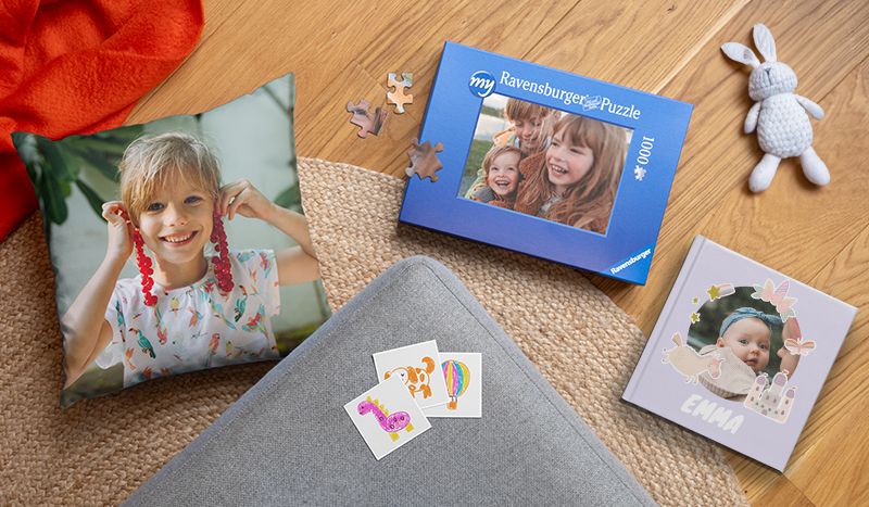 Personalisierte Fotogeschenke für Kinder