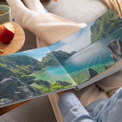 Fotobuch mit Layflat-Bindung