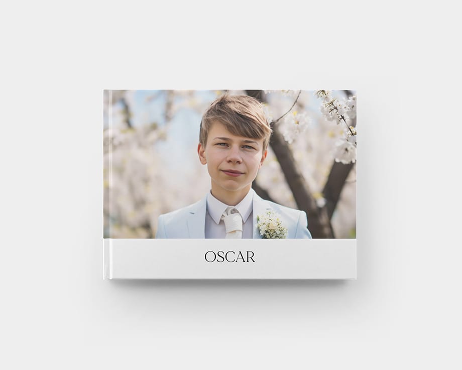 M-Hardcover-Buch im Querformat