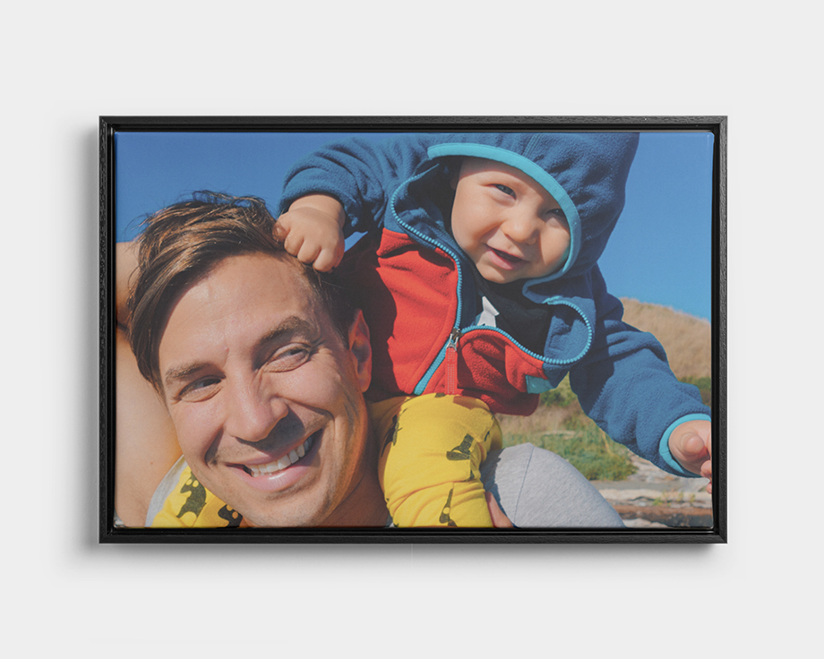 Leinwand mit Rahmen