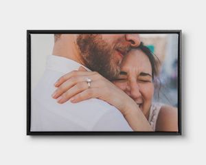 Leinwand mit Rahmen