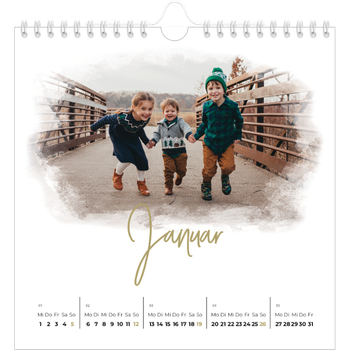 Fotokalender Quadratisch — Fotoeffekte