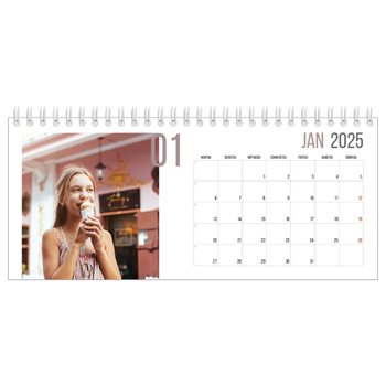 Tischkalender — Monatszahlen