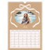 A3 Jahreskalender — Kraftpapier und Schleife [Marsch]