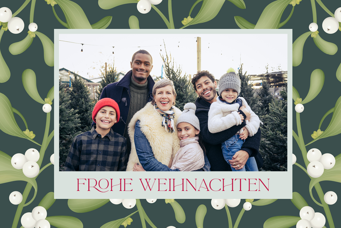 Fotokarten — Großer Mistelzweig