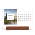 Tischkalender mit Holzfuß Querformat  — Die ganze Geschichte [Februar]
