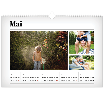 Fotokalender A3 — Zeitschriften-Stil [deckblatt]