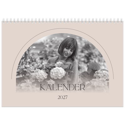 Fotokalender A4 doppelt (30 x 40 cm) — Einfach botanisch [deckblatt]