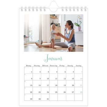 Fotokalender A5 — Hallo Welt
