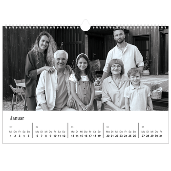 Fotokalender A3 — Fokus