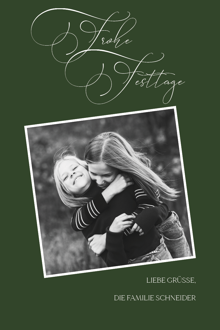 Fotokarten — Polaroid Schnappschuss