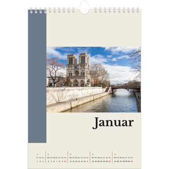 Fotokalender A4 — Sehenswürdigkeiten der Welt