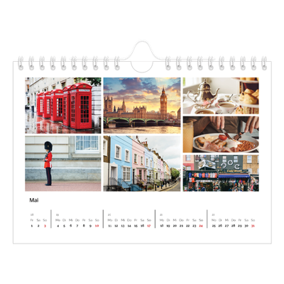 Fotokalender A5 — Kollage [deckblatt]