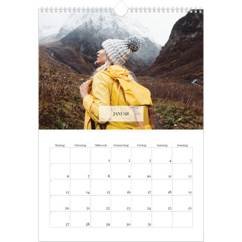 Fotokalender A3 — Klassischer Kalender