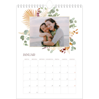 Fotokalender A4 — Boho