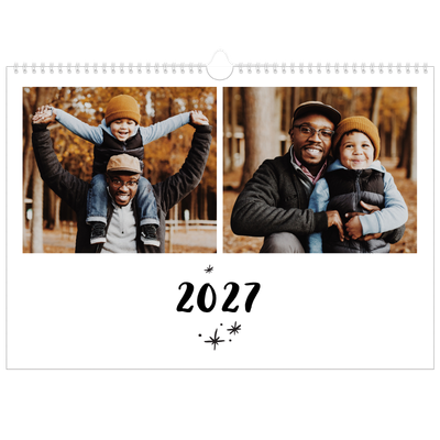 Fotokalender A3 — Handgeschrieben [deckblatt]