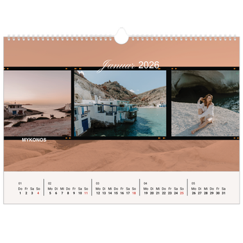 Fotokalender A3 — Wanderlust