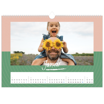 Fotokalender A3 — Farben und Muster