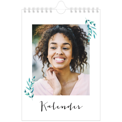 Fotokalender A5 — Blumen-Illustrationen [deckblatt]