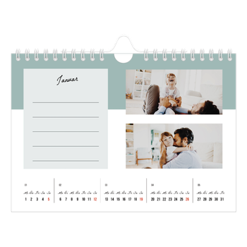 Fotokalender A5 — Listen Kalender