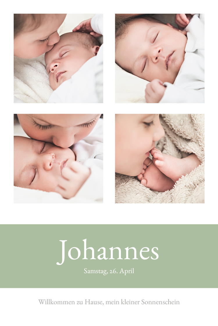 Einladungskarten — Mosaik