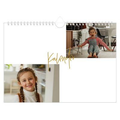 Fotokalender A4 — Goldstift [deckblatt]