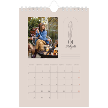Fotokalender A5 — Einfach botanisch