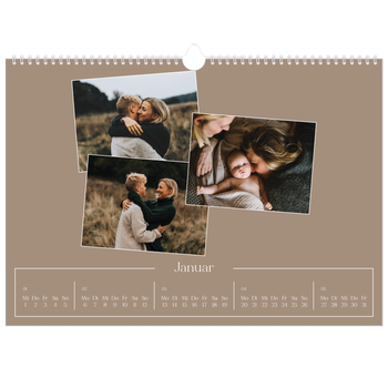 Fotokalender A3 — Gebastelte Momente