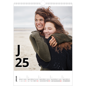 Fotokalender A3 — Große Zeichen