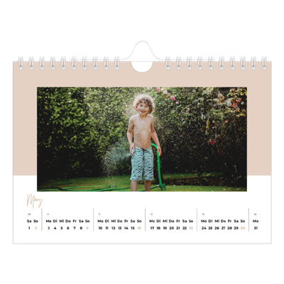 Fotokalender A5 — Erdige Töne [Marsch]