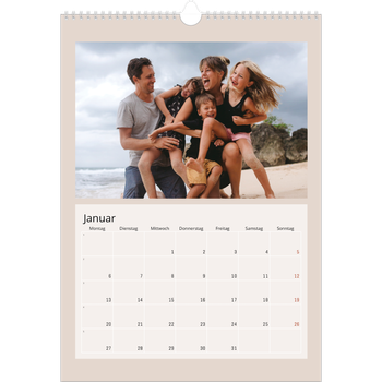 Fotokalender A3 — Erdtöne