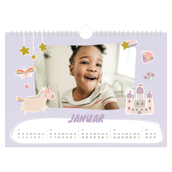 Fotokalender A4 — Magischer Regenbogen