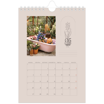 Fotokalender A5 — Einfach botanisch [deckblatt]