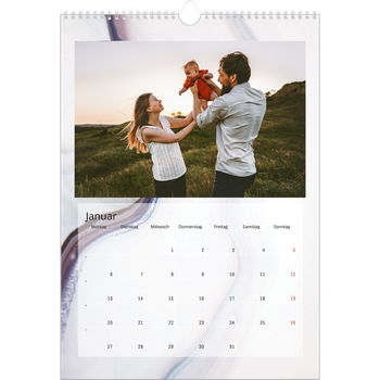 Fotokalender A3 — Tintenflecken