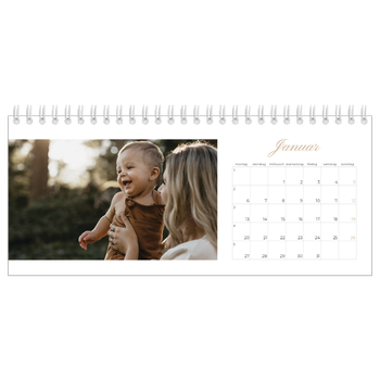 Tischkalender — Eleganter Kalender