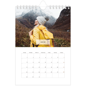 Fotokalender A5 — Klassischer Kalender