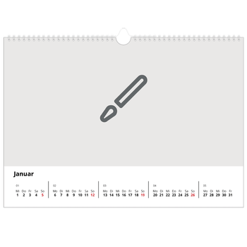 Fotokalender A3 — Gestalte deine eigenen Produkte