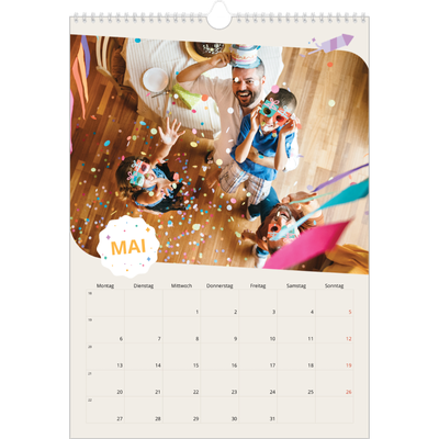 A3 Jahreskalender — Kultiger Geburtstag [deckblatt]