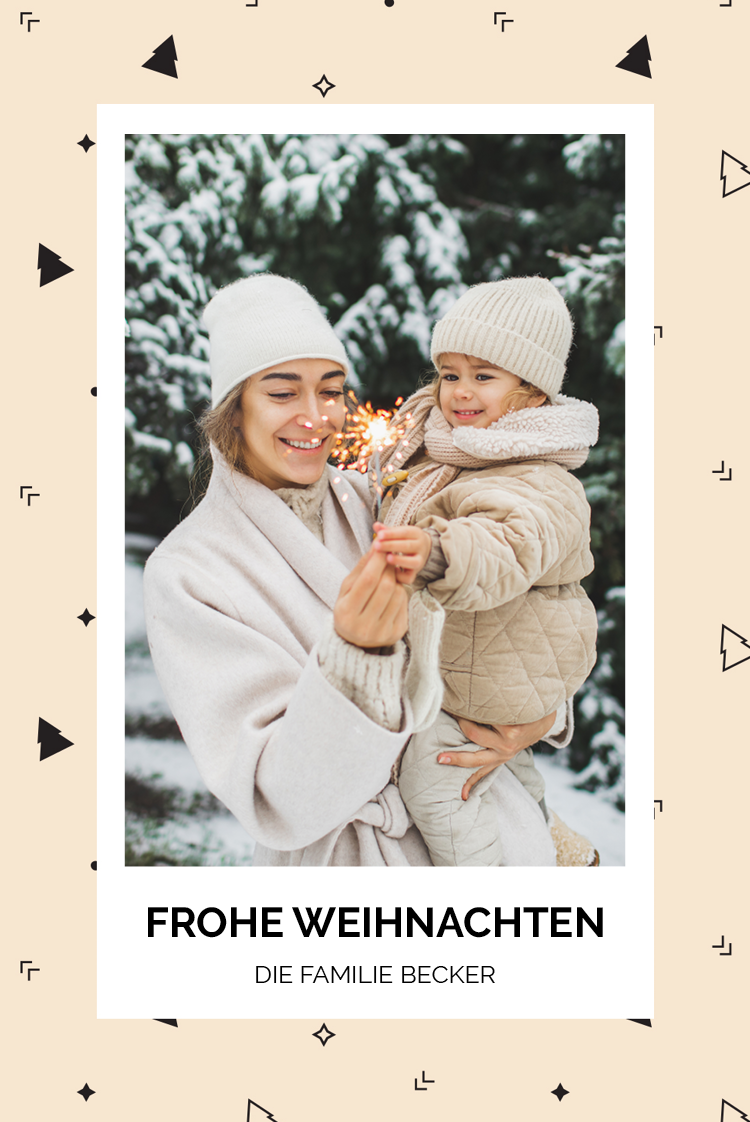 Fotokarten — Weihnachtssymbole