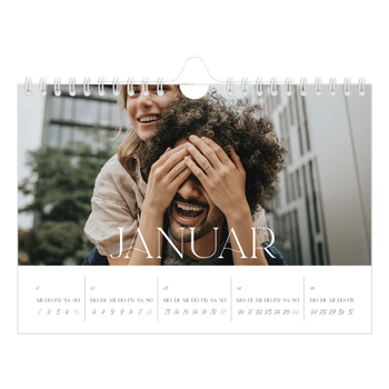 Fotokalender A5 — Überlebensgroß