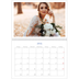 Fotokalender A4 doppelt (30 x 40 cm) — Kobalt Klassik [April]
