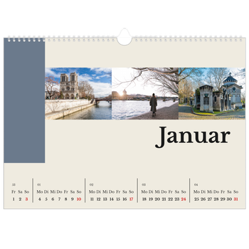 Fotokalender A3 — Sehenswürdigkeiten der Welt