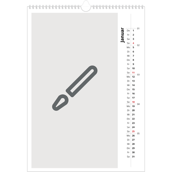 Fotokalender A3 — Gestalte deine eigenen Produkte