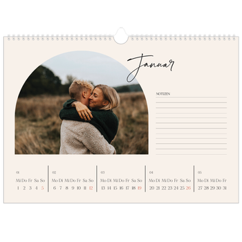Fotokalender A3 — Erinnerungsbogen