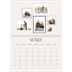 Fotokalender A4 doppelt (30 x 40 cm) — Fotowand [Marsch]