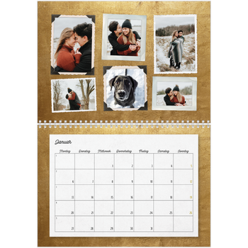 Fotokalender A4 doppelt — Fotosammlung