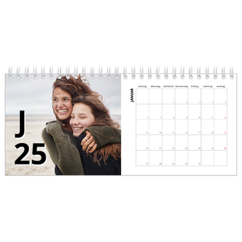 Tischkalender — Große Zeichen