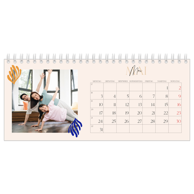 Tischkalender — Verspielte Korallen [Mai]