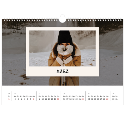 Fotokalender A3 — Die Porträtaufnahme [Marsch]