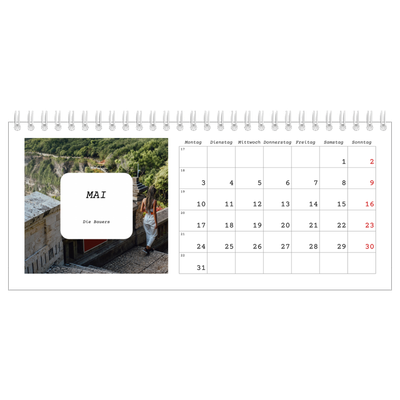 Tischkalender — Die ganze Geschichte [Mai]